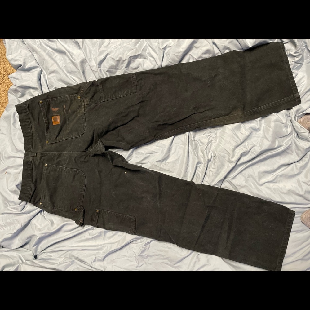 Vintage Carhartt double knee dungarees
